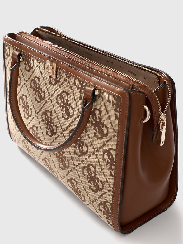 Large AUDREY Bag with logo print - 4