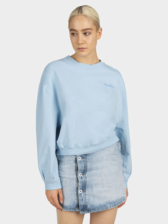 TERRY cotton sweatshirt - 1