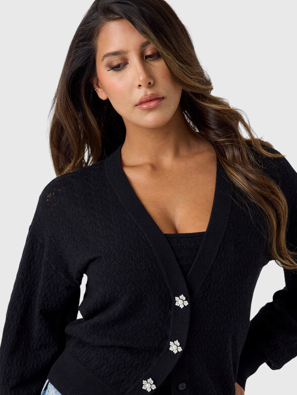 NINA Black cardigan - 4