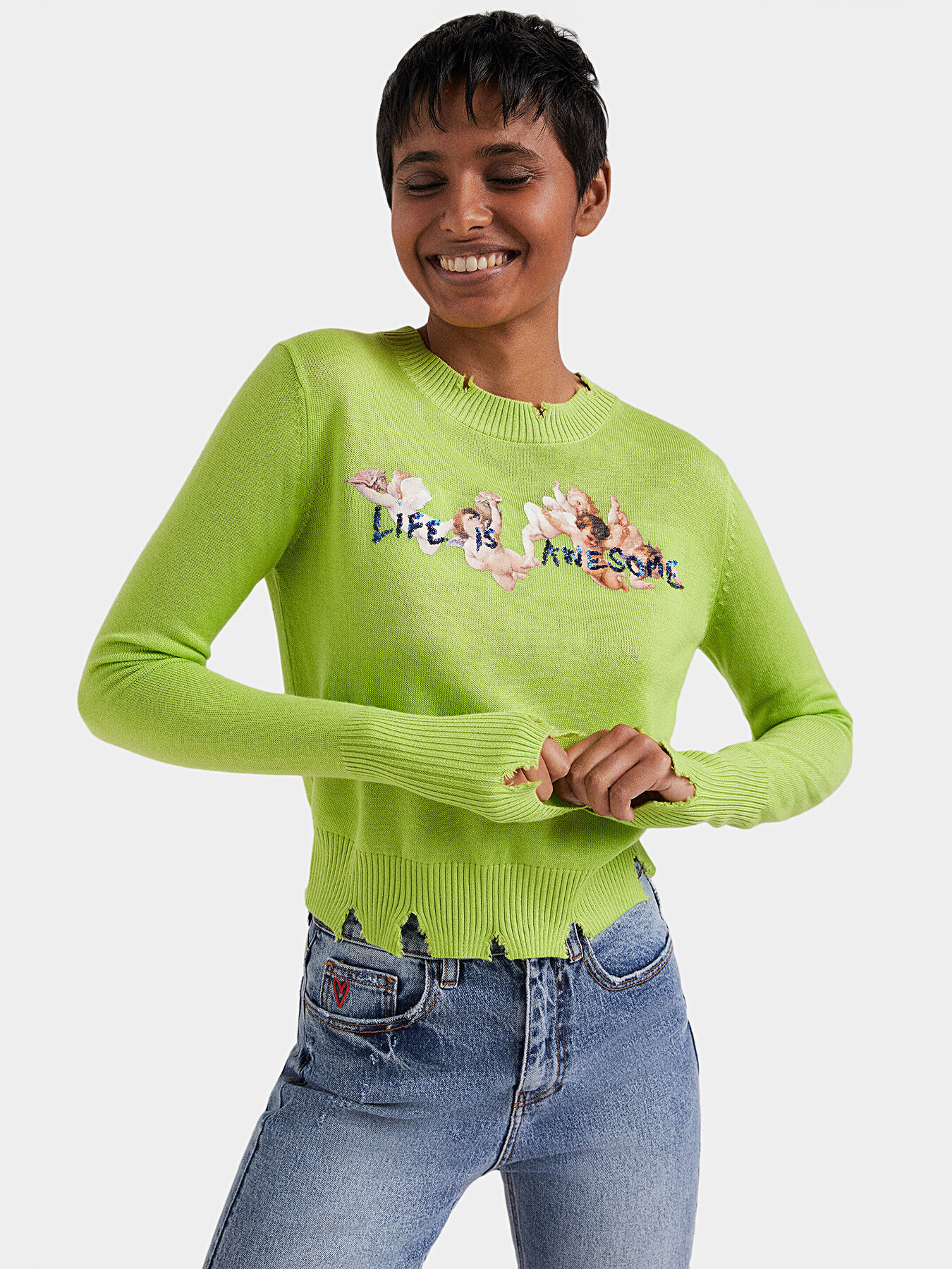 Desigual sweater outlet