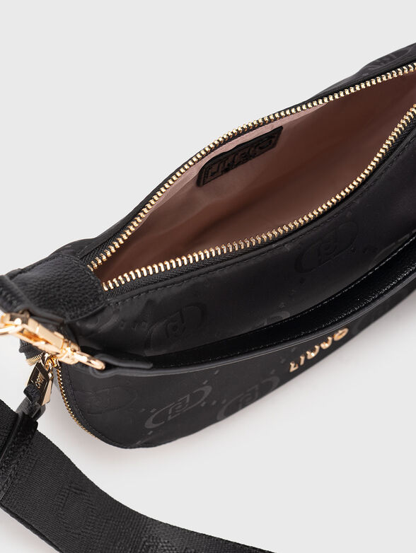Crossbody bag with monogram print - 6