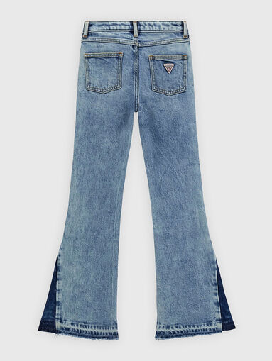 Jeans with accent wide legs - 2