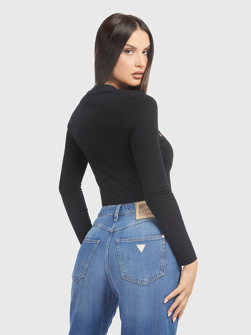 Blouse with logo accent - 3