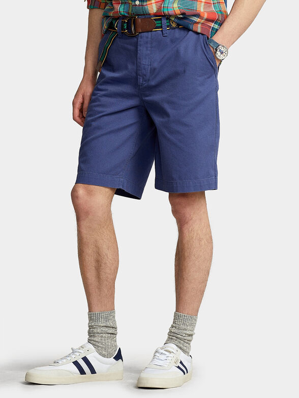 Shorts in blue color - 1