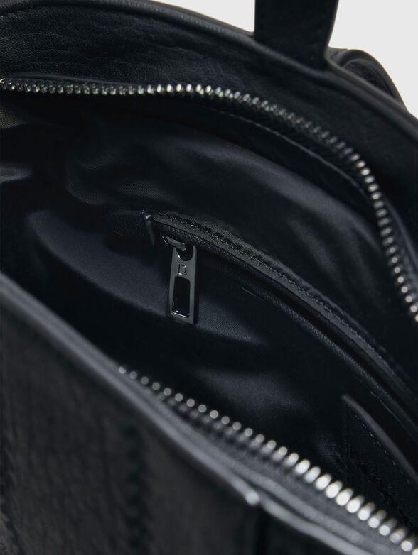 Black backpack with studs - 6