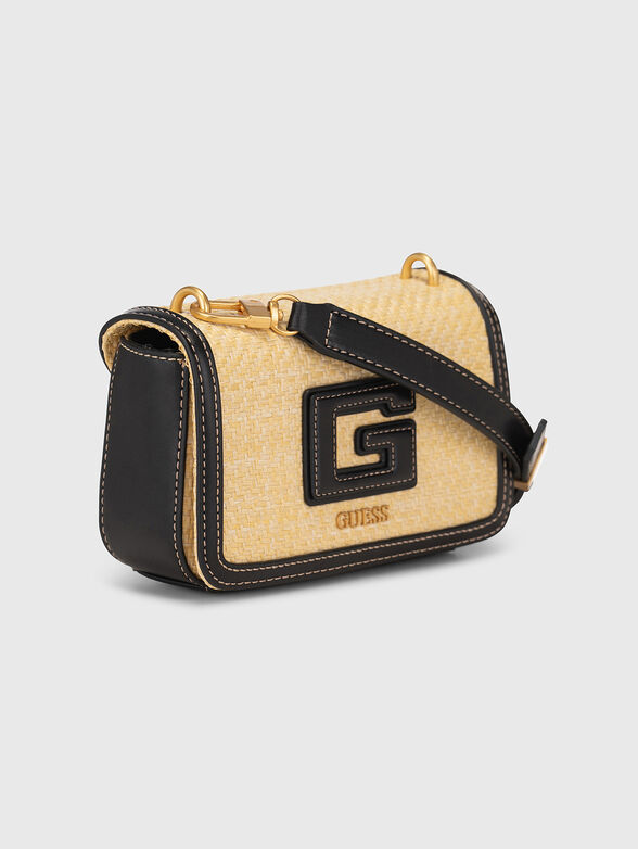 Small crossbody bag with logo accent - 4
