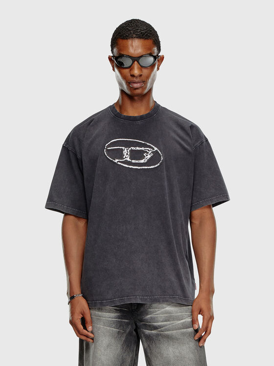 T-BOXT-Q22 T-shirt with logo accent - 1