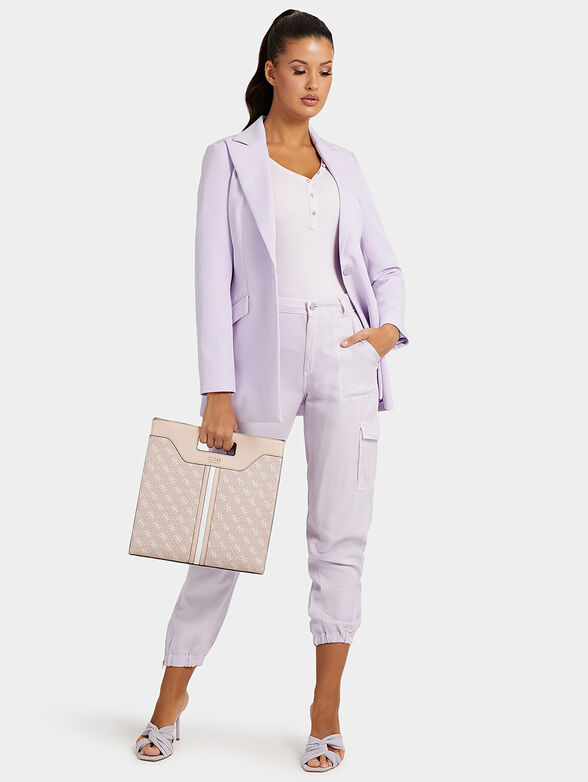 KASINTA tote bag in pale pink color - 2