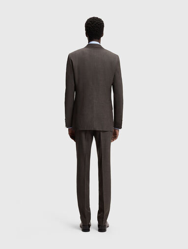 Slim wool blend blazer - 3