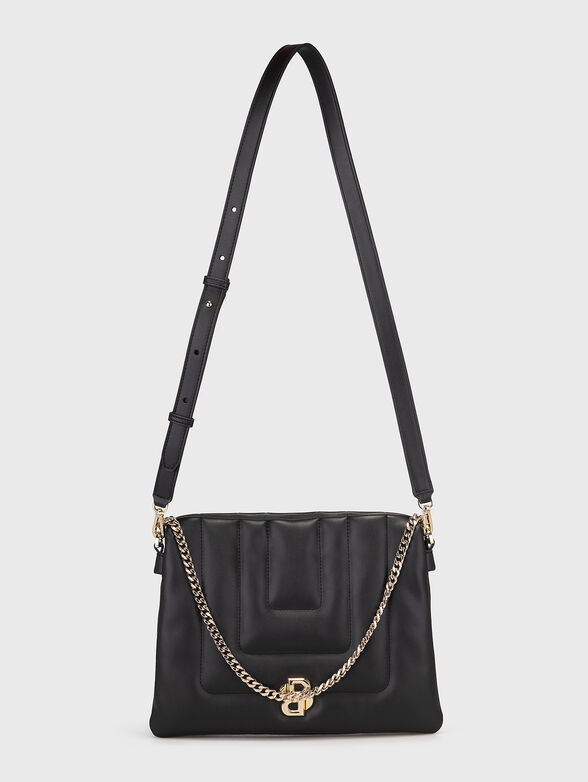 B-ICON crossbody bag with gold logo - 2
