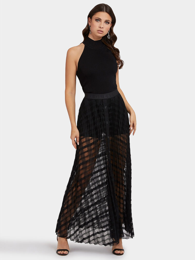 ABIGAIL lace maxi skirt - 3