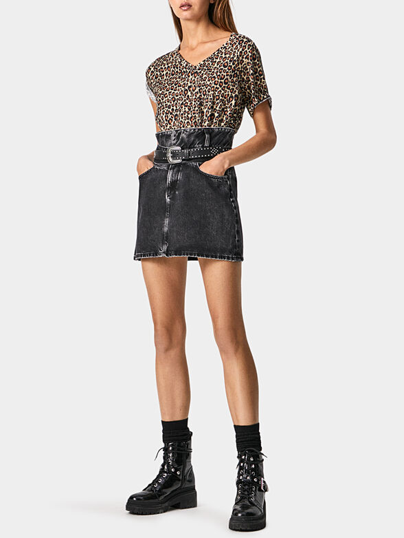 DOROTHY T-shirt with animal print - 4