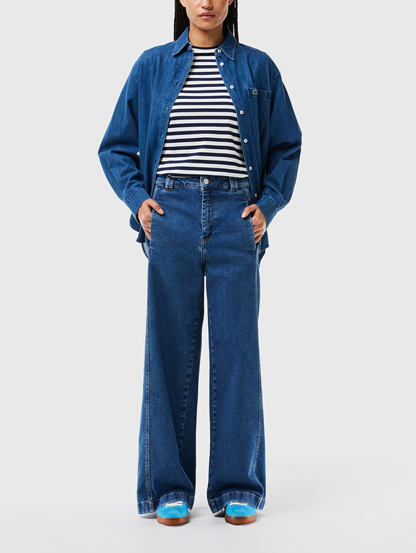 Cotton striped T-shirt  - 2