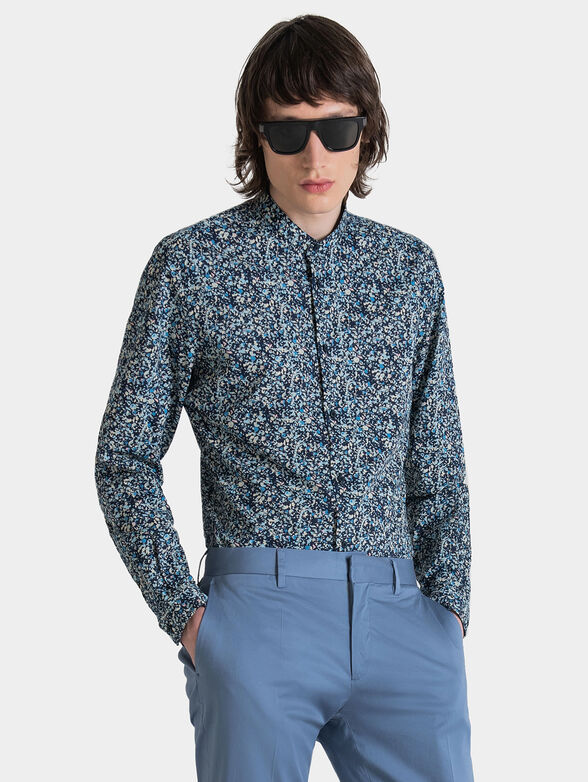 SEOUL shirt with multicolor print - 1