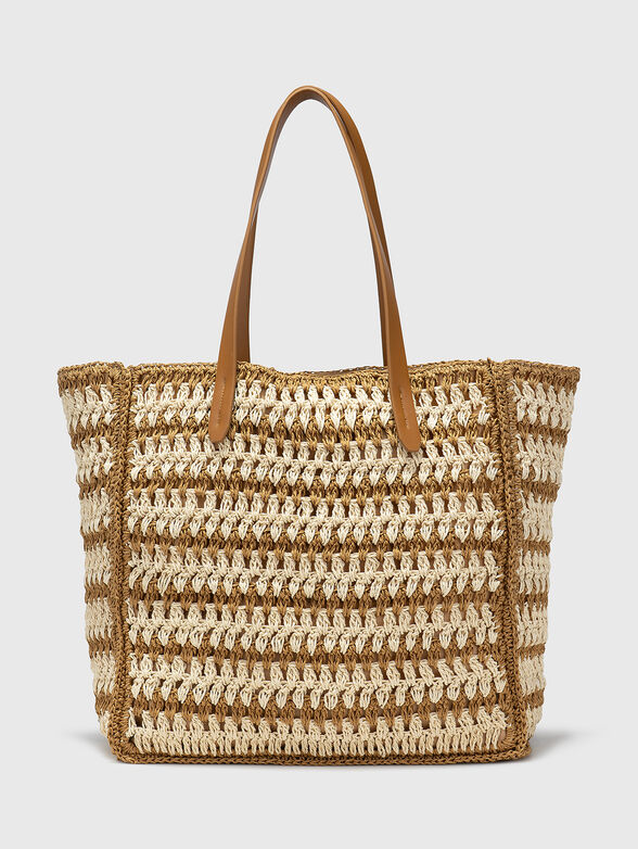 Woven bag with embossed logo - 2