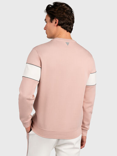 MERV sweatshirt in blue with embossed logo - 5