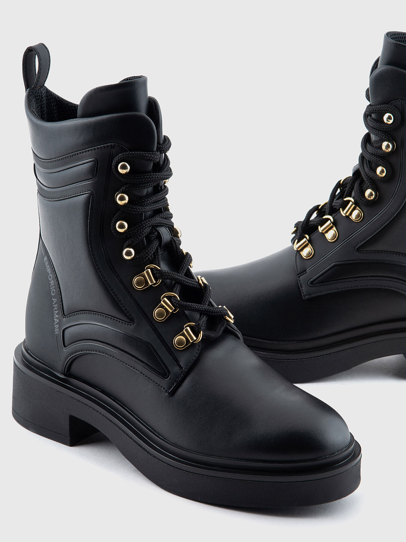Emporio armani boots mens cheap