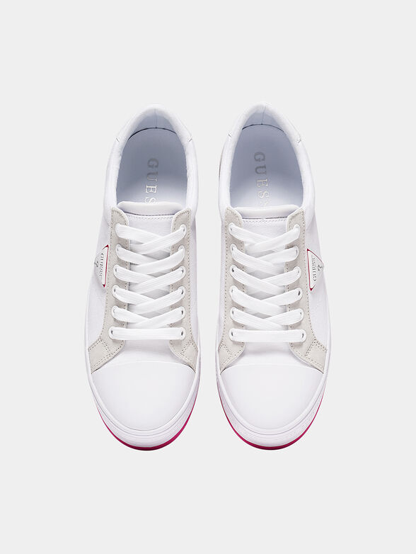 BRODEY Sneakers with pink elements - 6