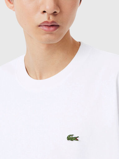 Cotton-blend T-shirt - 5
