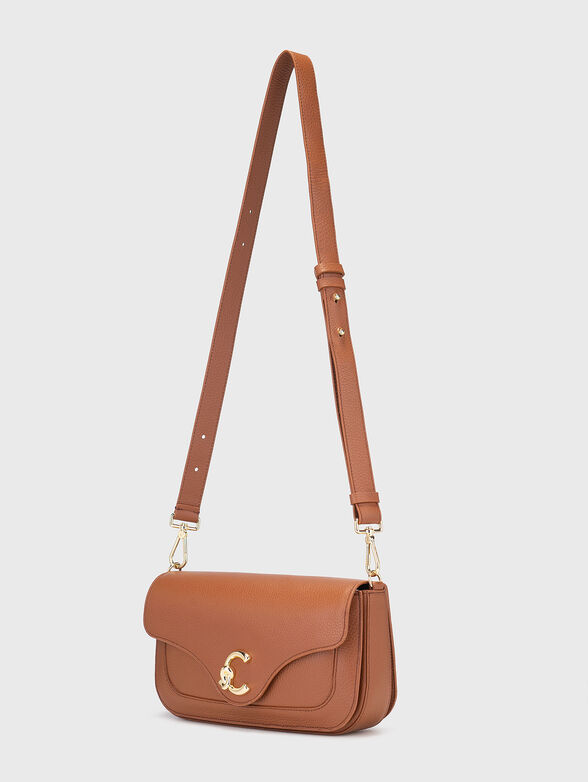 Leather bag with logo detail - 2