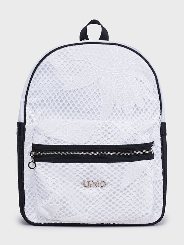 Backpack with embroidered details - 1