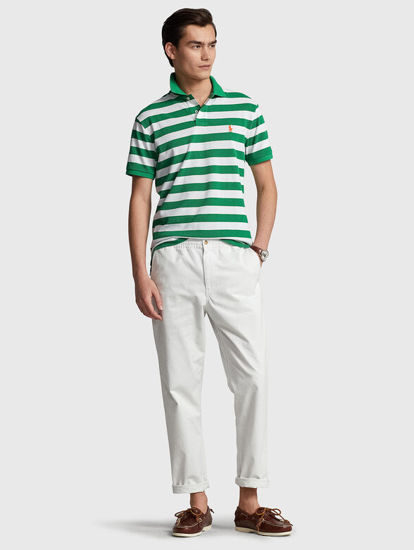 Striped cotton Polo-shirt - 2