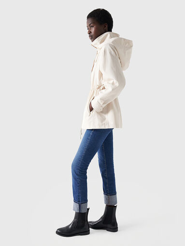 Hooded rain coat  - 4