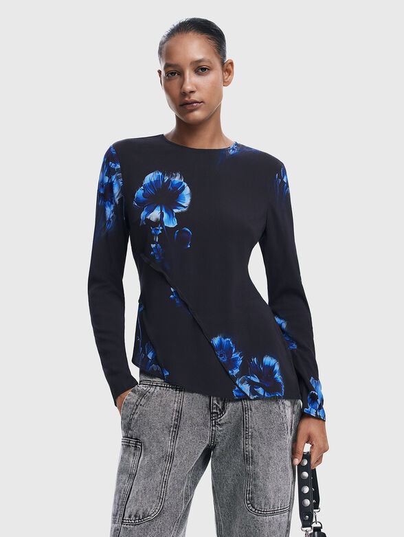 Viscose blend blouse - 1