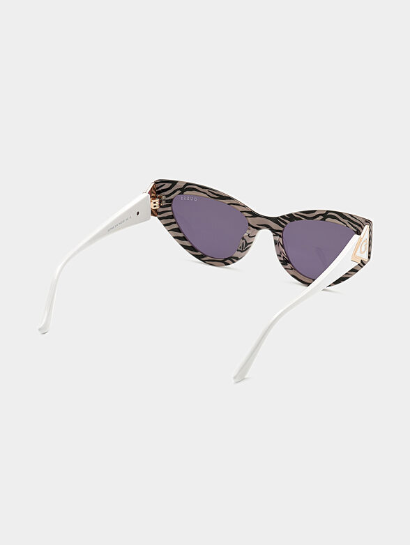 Sun glasses with animal print - 5