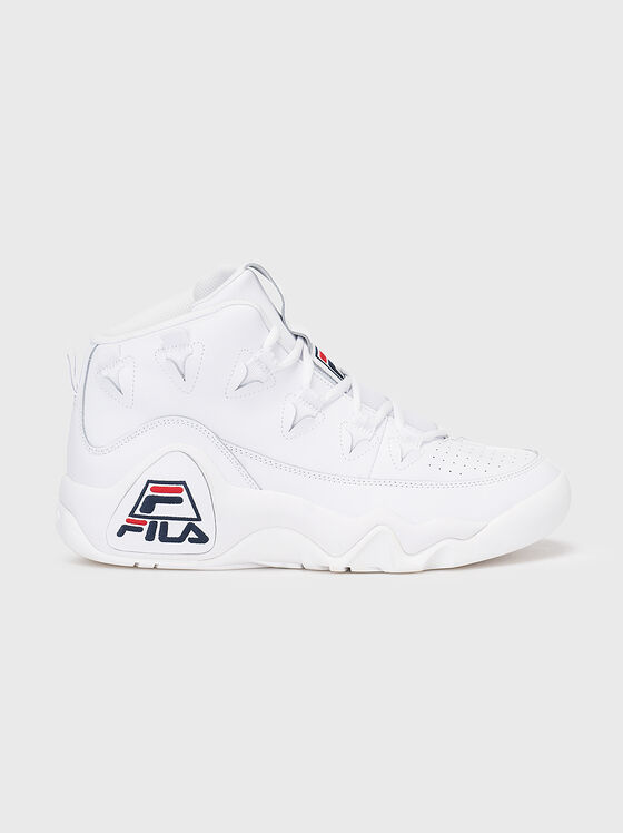 Високи кецове GRANT HILL в бял цвят - 1