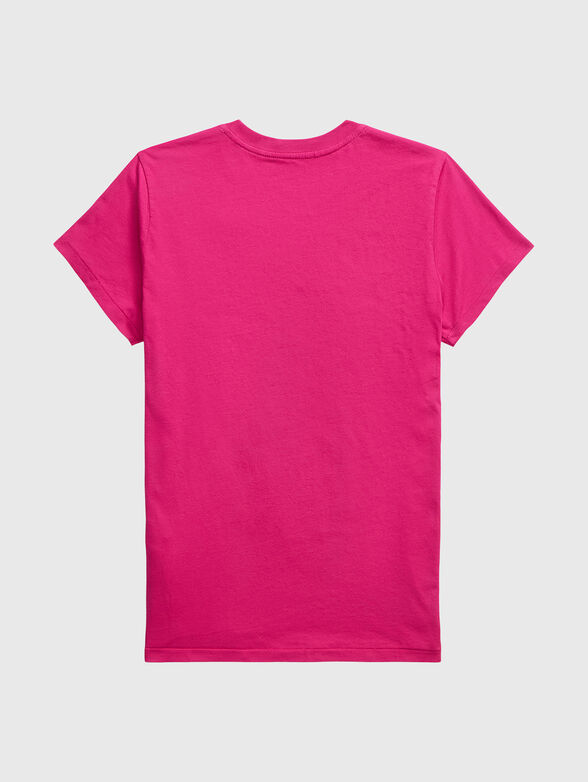 T-shirt with contrasting logo - 2
