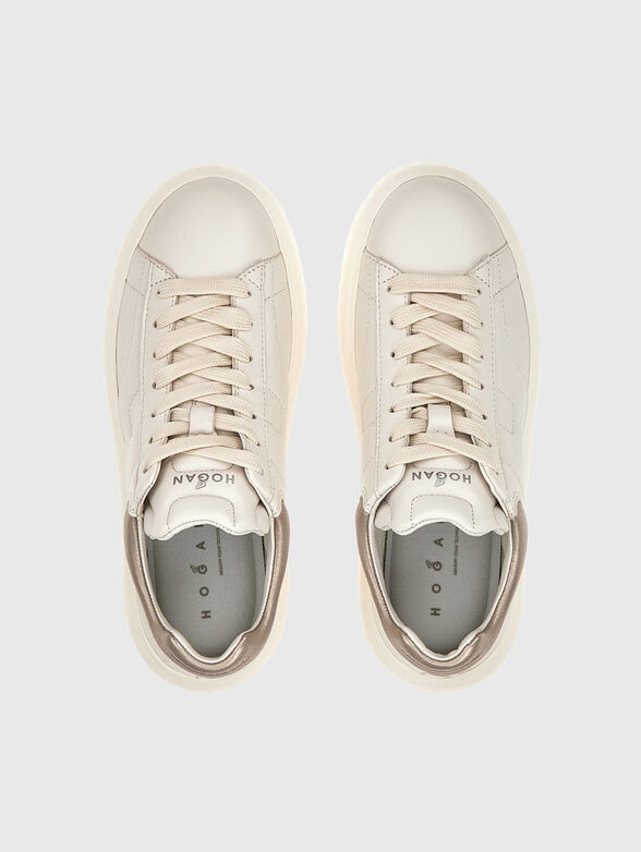 Genuine leather sneakers - 6