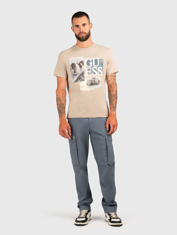 Slim T-shirt with print - 2