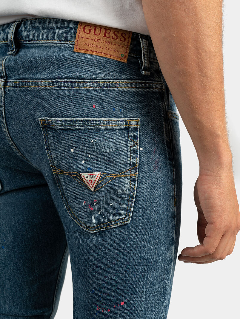 CHRIS Jeans with paint splatters and abrasions - 3