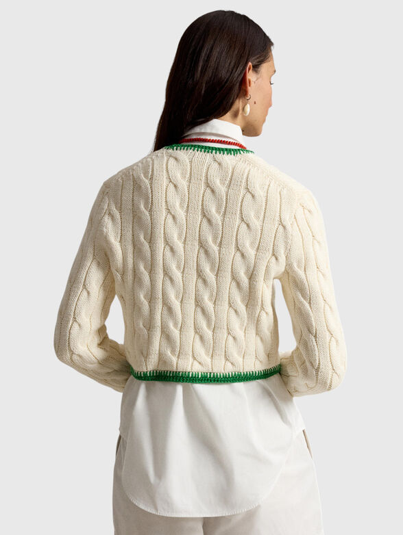 Cotton cardigan - 2