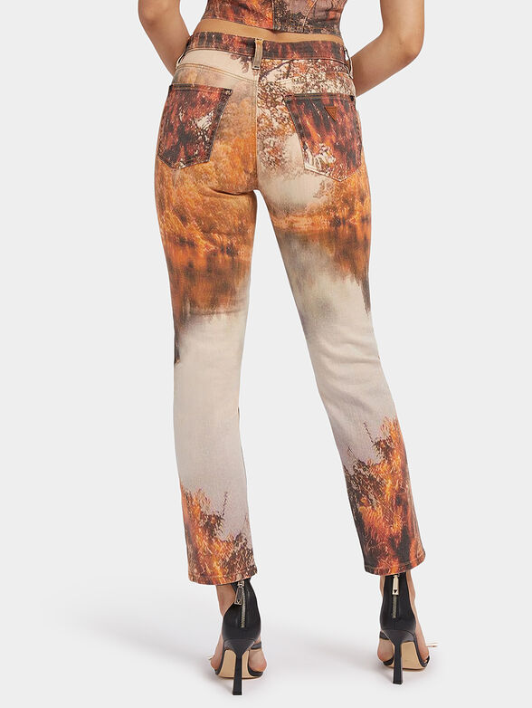 Jeans with art print - 2