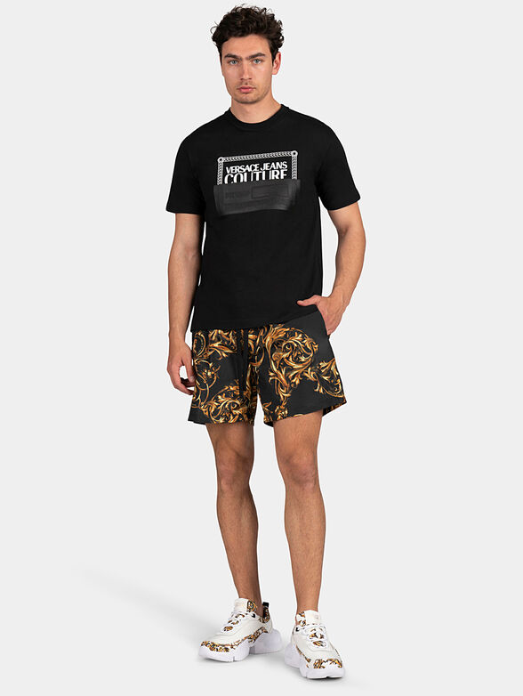 GARLAND printed beach shorts - 4