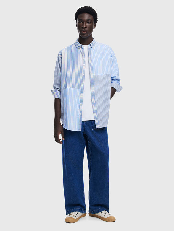 ALVA shirt with contrasting panels  - 2