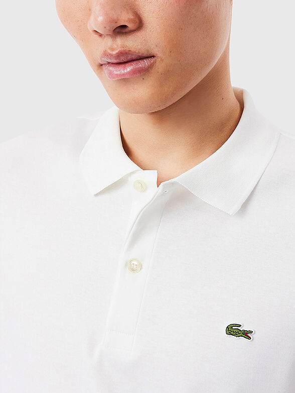 Short sleeve cotton polo shirt - 4