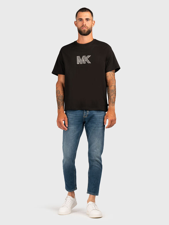 T-shirt with logo detail made of cotton - 2