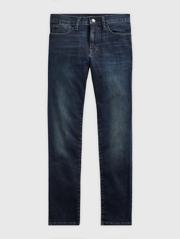 Dark blue skinny jeans - 5
