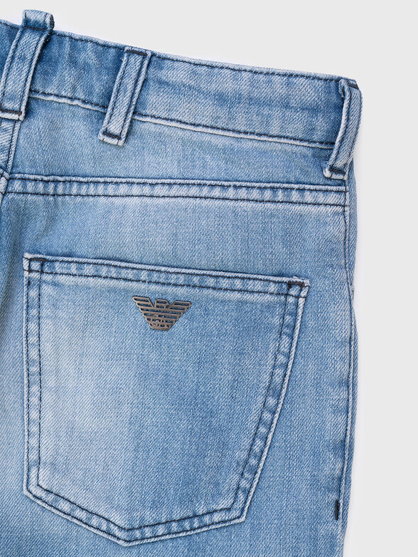 Denim shorts - 4