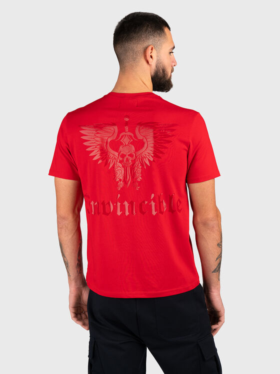 Тениска TS172 с акцентен гръб  - 2