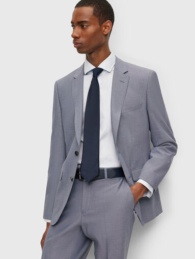 Shirt in striped cotton - 5