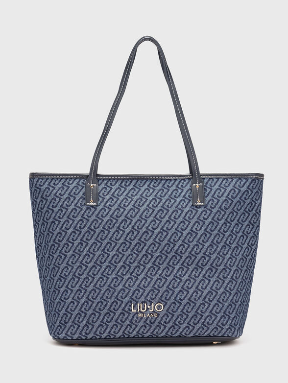 Bag with monogram logo print - 1