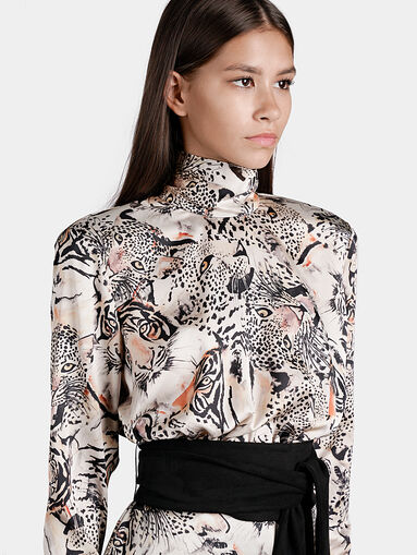 WILD SIDE Animal printed dress - 5