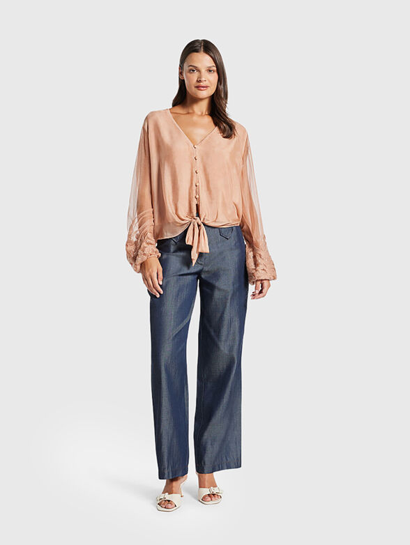 CAMILLA blouse with buttons - 2