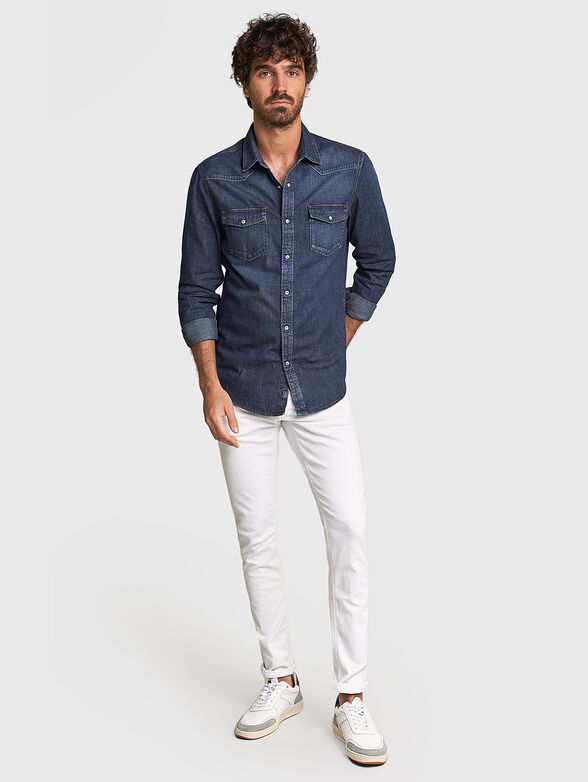 CLASH White skinny jeans - 1