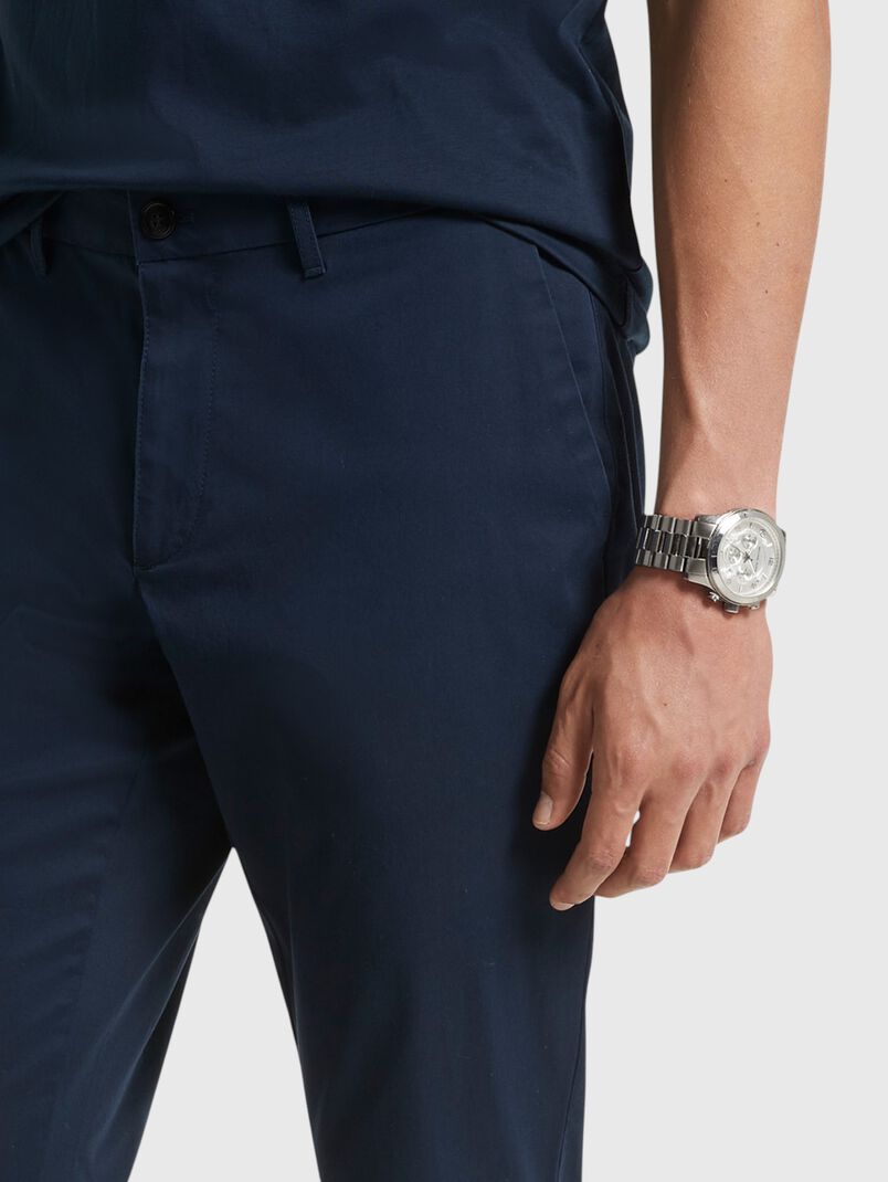 Chino trousers in beige - 3