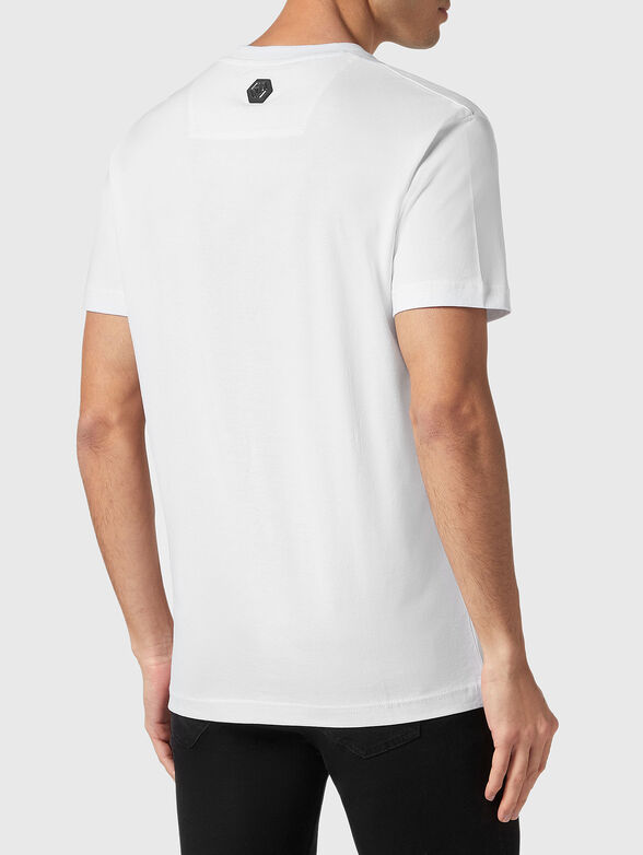 TATTOO print black T-shirt  - 3